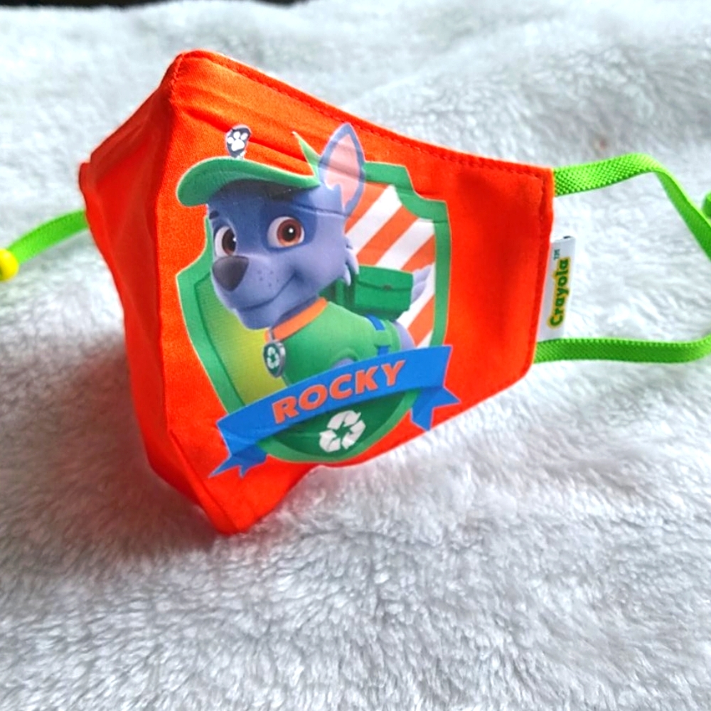 Kids paw patrol face mask